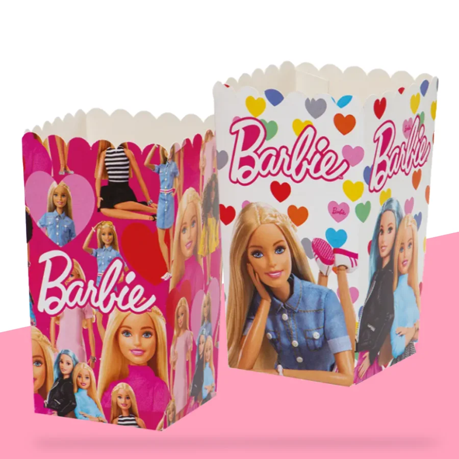 Custom Barbie Popcorn Box